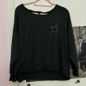 Gray Off the Shoulder